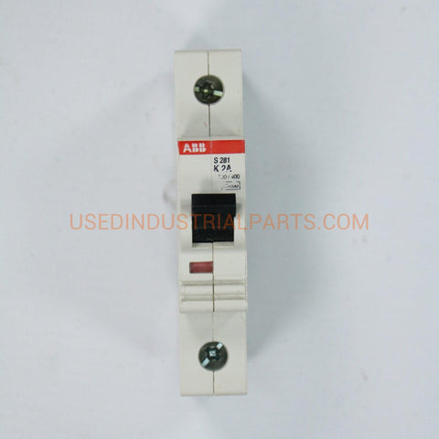 Image of ABB CIRCUIT BREAKER K 2 A S 281-Electric Components-AA-02-06-Used Industrial Parts