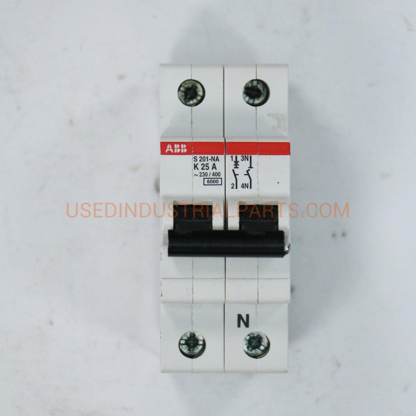 ABB CIRCUIT BREAKER K 25 A S 201-NA-Electric Components-AA-02-06-Used Industrial Parts