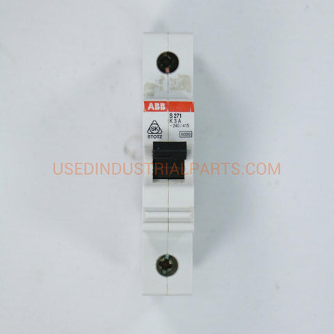 ABB CIRCUIT BREAKER K 3 A S 271-Electric Components-AA-03-06-Used Industrial Parts