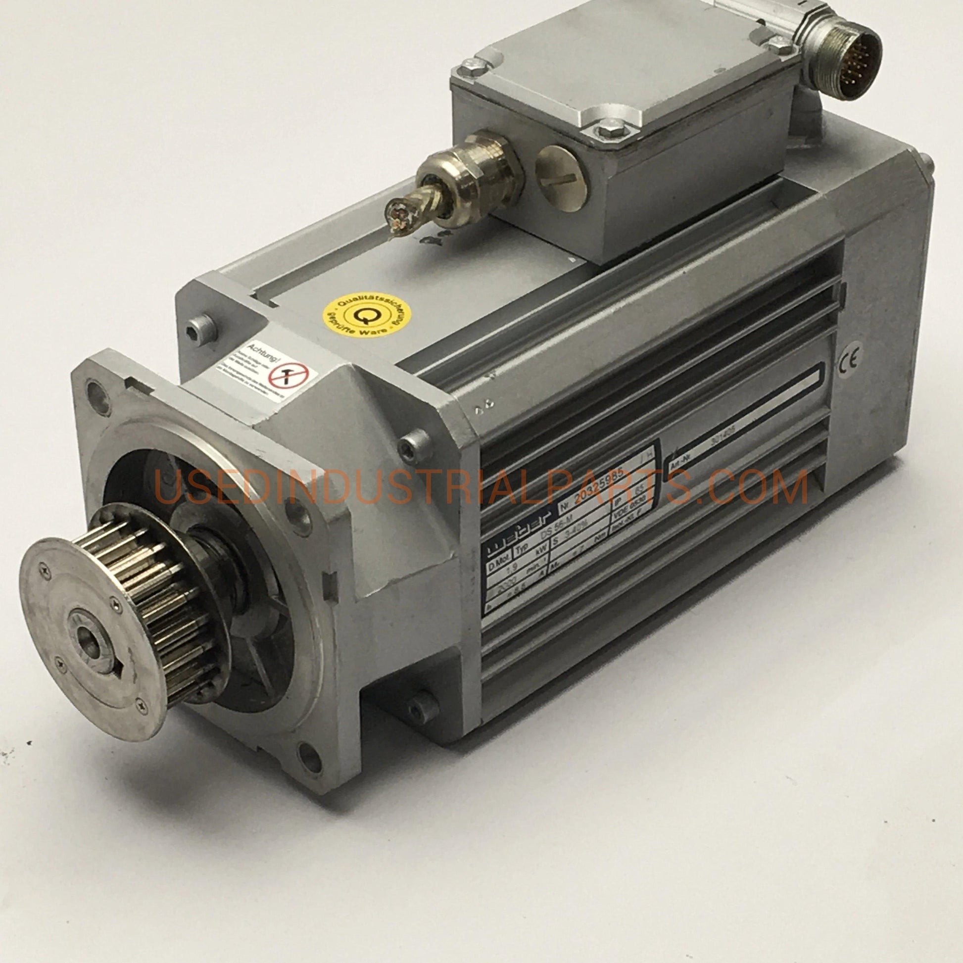 BAUMULLER DS 56-M SERVO MOTOR Weber 56-M-Electric Motors-EC-02-01-Used Industrial Parts