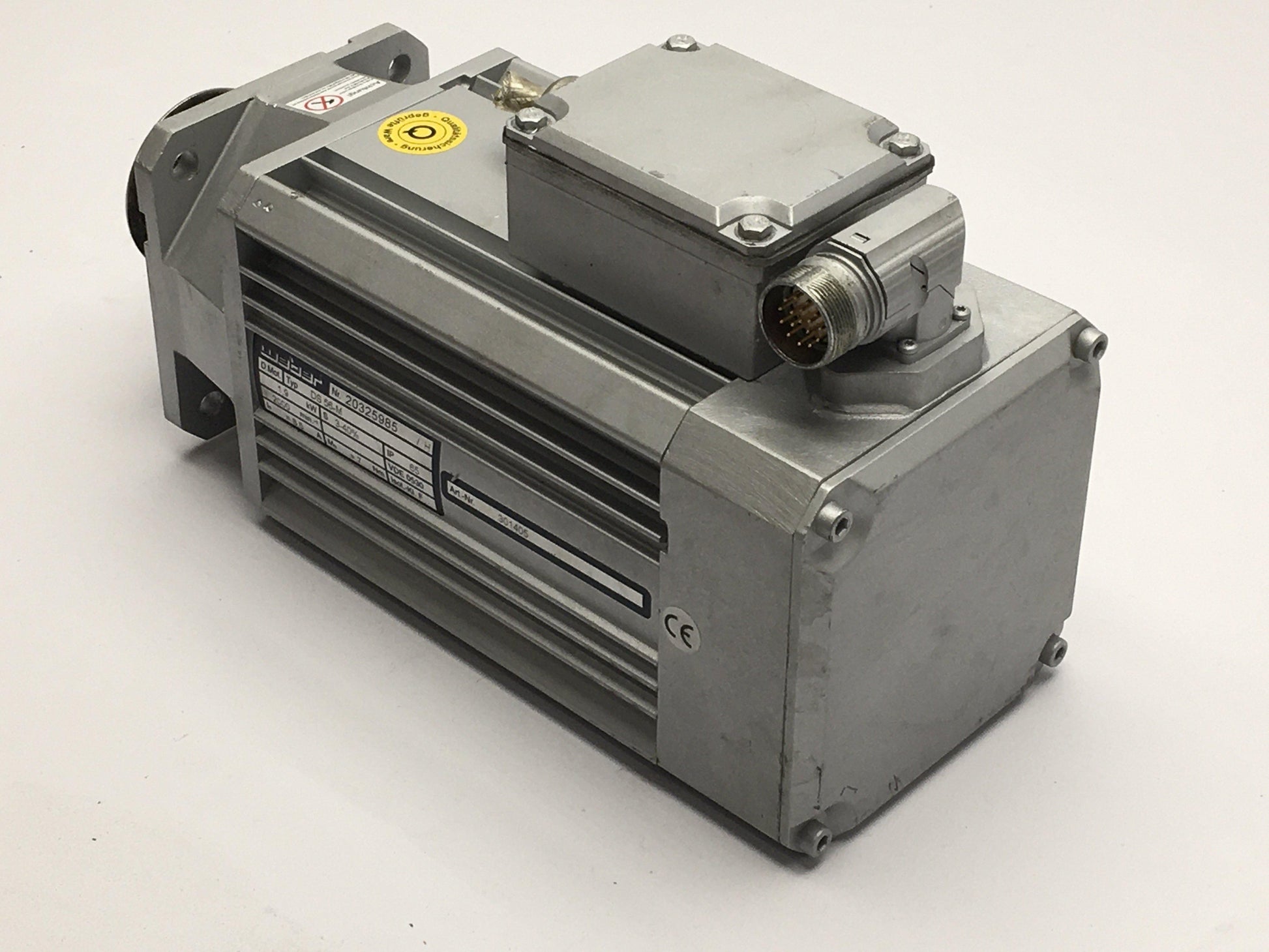 BAUMULLER DS 56-M SERVO MOTOR Weber 56-M-Electric Motors-Used Industrial Parts