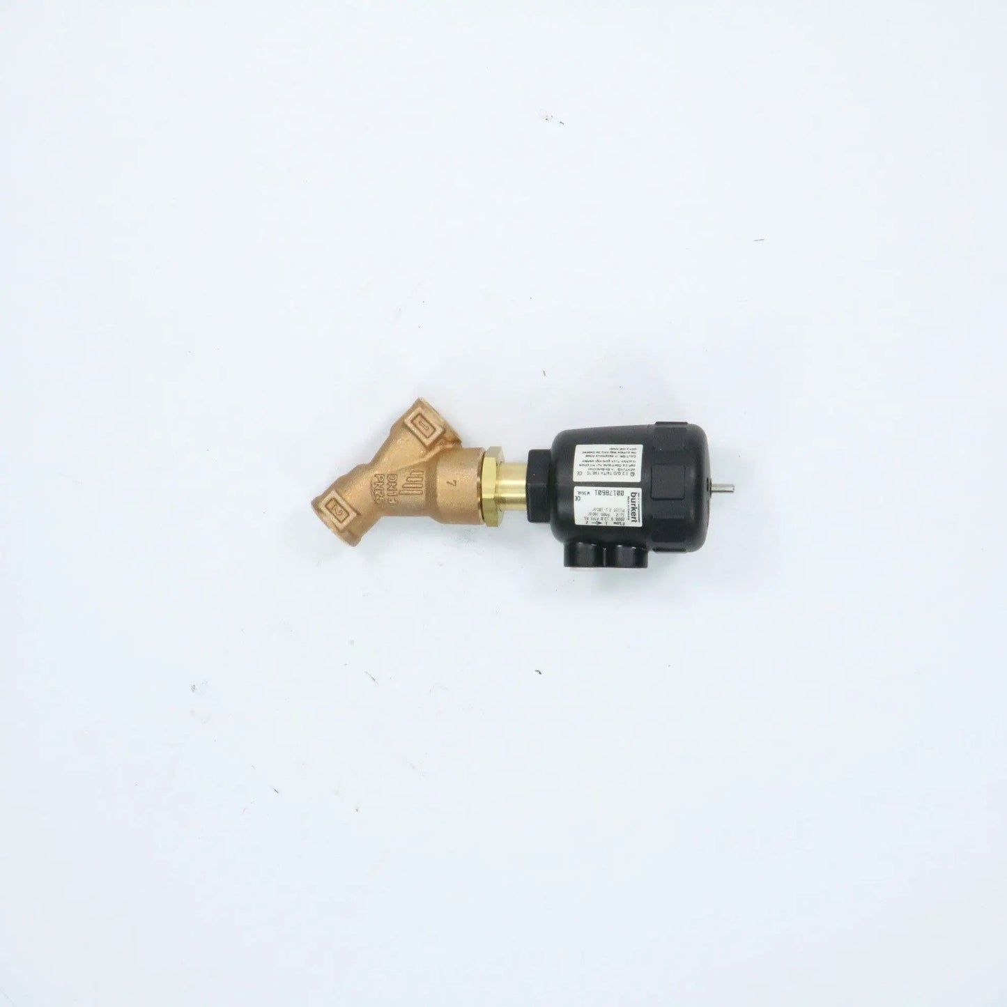 Burkert 00178601 W36ML NO Brass Ball Valve G 1/2-Industrial-Used Industrial Parts