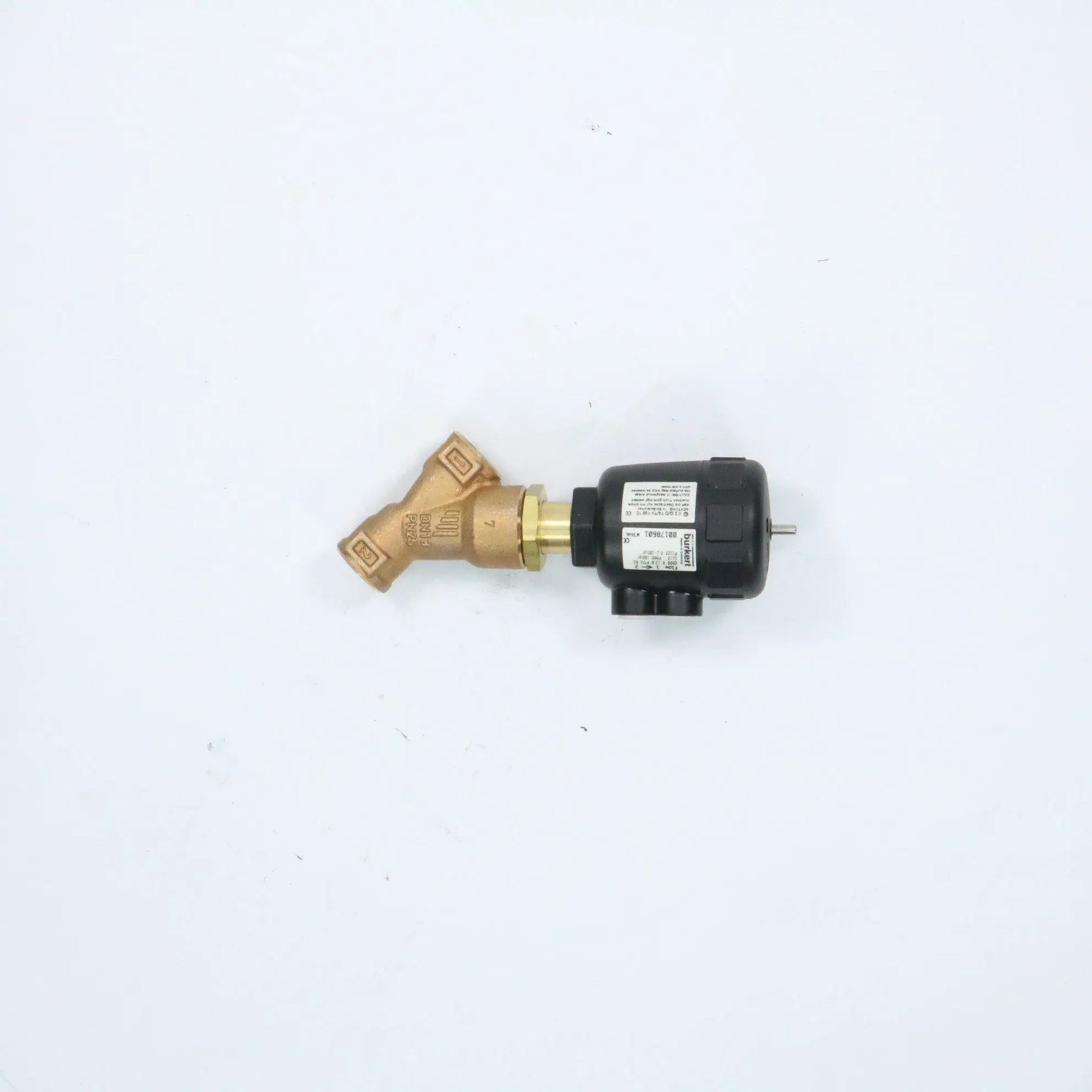 Burkert 00178601 W36ML NO Brass Ball Valve G 1/2-Industrial-Used Industrial Parts