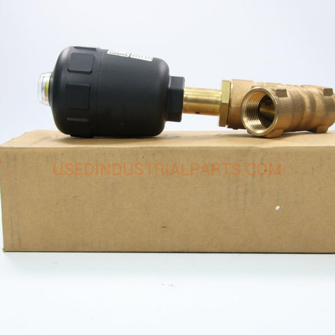 Image of Burkert 00186571 W38ML NO Angeld Brass Valve-Industrial-DB-03-08-Used Industrial Parts