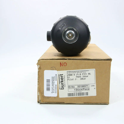 Burkert 00186571 W38ML NO Brass Valve DN25 G1"-Industrial-Used Industrial Parts