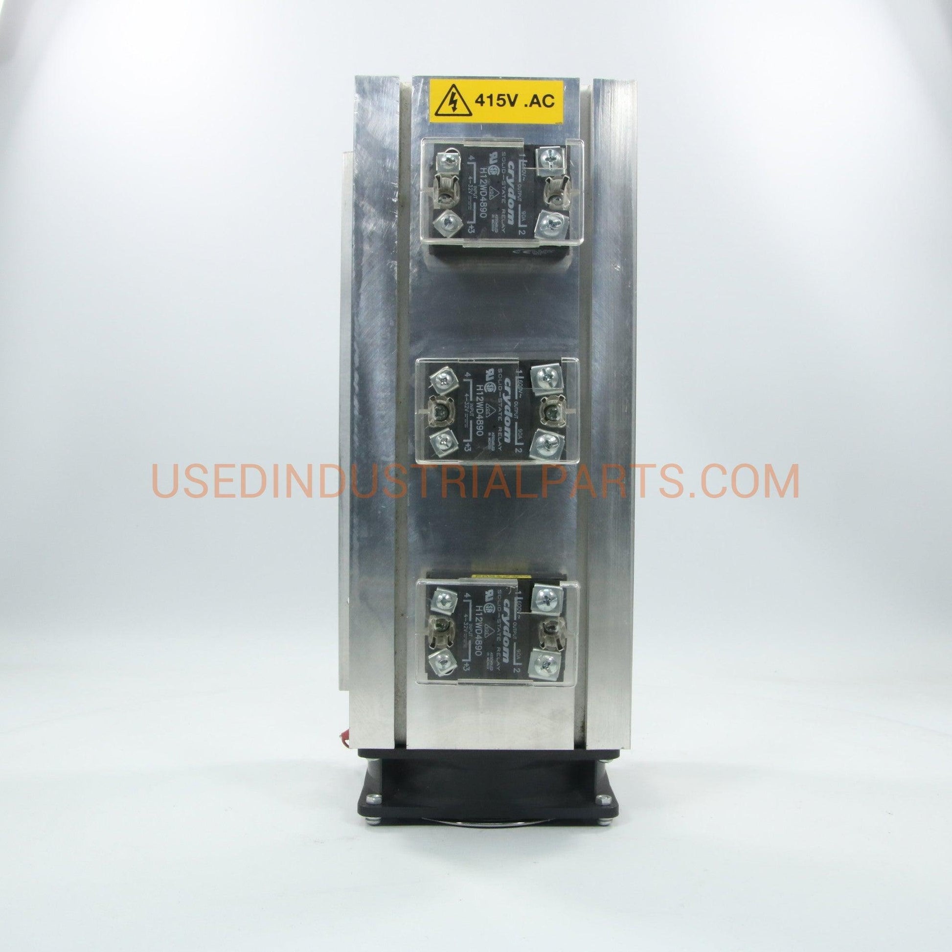 Crydom 3 Solid state relay with heat sink and fan-Specialty Electrical Switches & Relays-AA-05-04-Used Industrial Parts