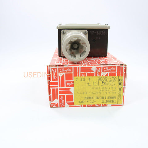 Image of Danfoss 017-5036 RT4 Thermostat-Sensor-DB-02-07-Used Industrial Parts