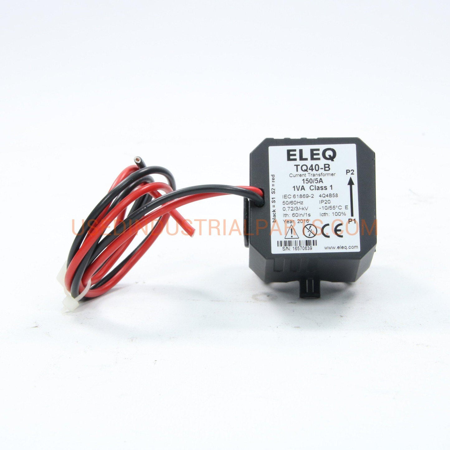 ELEQ TQ40-B Current Transformer-Testing and Measurement-CD-01-8-Used Industrial Parts