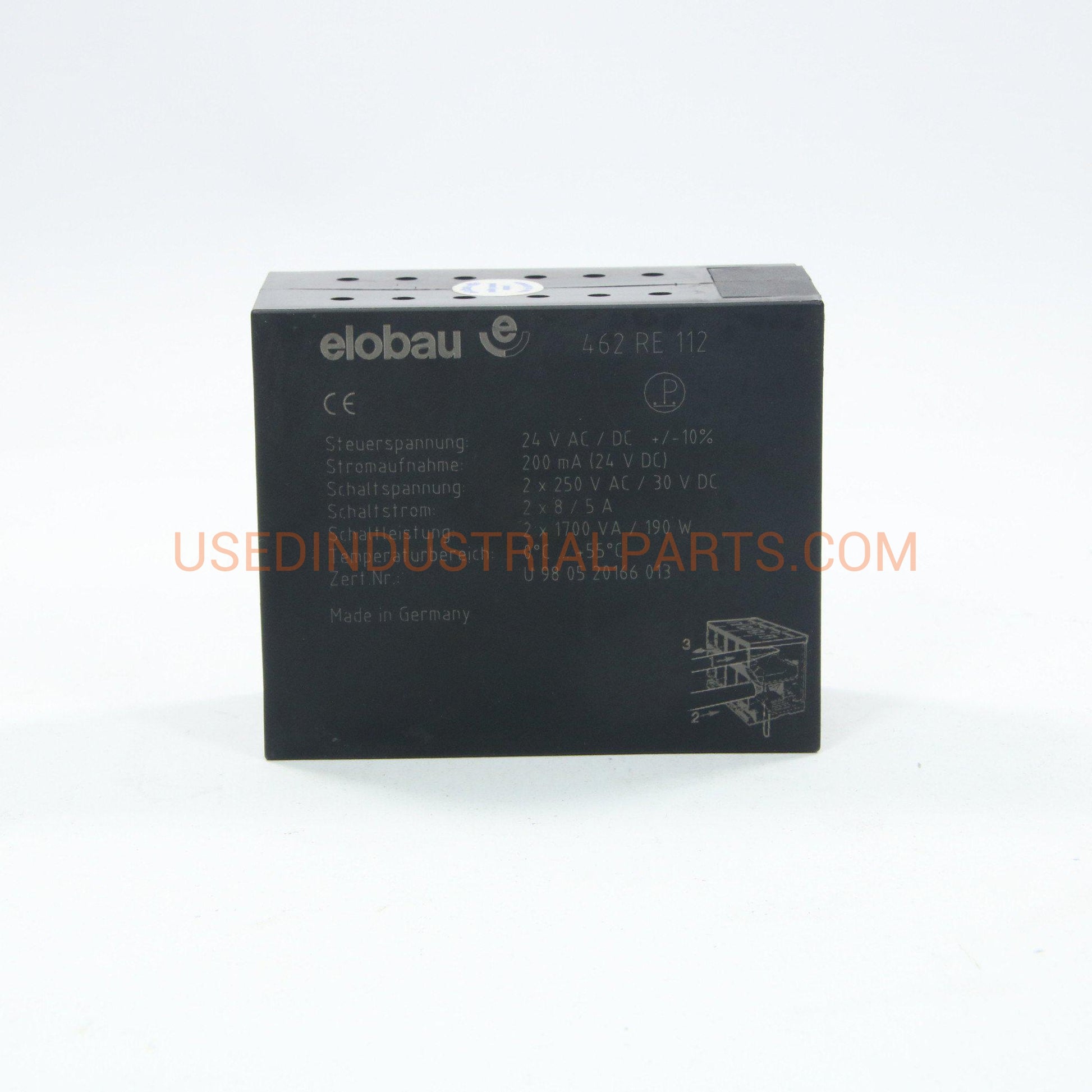 ELOBAU SAFETY RELAY 462 RE 112-Safety relais-AA-02-05-Used Industrial Parts