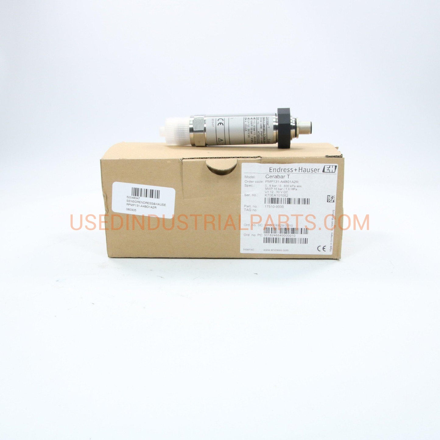 Endress+Hauser Cerabar TPMP131-A4B01A2R PRESSURE TRANSDUCER-Industrial-DB-03-08-Used Industrial Parts