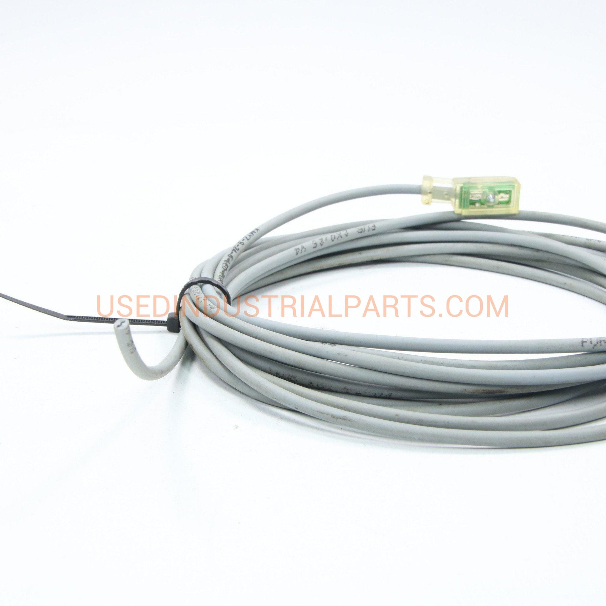 FESTO KMYZ-9-24-5-LED-PUR-B CONNECTING CABLE-Electric Components-AB-04-03-Used Industrial Parts