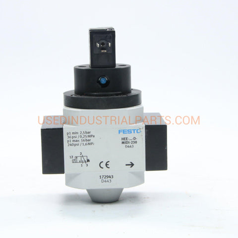 Image of Festo HEE-D-MIDI-230 Shut off valve 172943-Pneumatic-DA-02-05-Used Industrial Parts