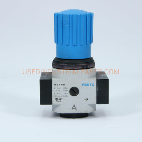 Image of Festo LR-1/4-D-7-MIDI 186453 Press regulator-Pneumatic-Used Industrial Parts