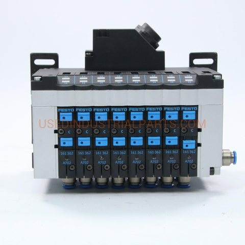 Image of Festo Valve Block CPV 14-GE-MP-8 -VI-Pneumatic-DA-03-07-Used Industrial Parts
