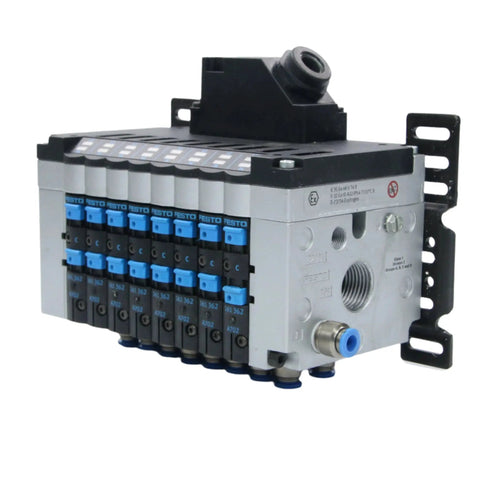 Festo Valve Block CPV 14-GE-MP-8 -VI-Pneumatic-Used Industrial Parts