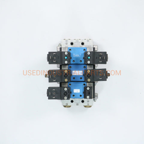 Image of Festo Valve Block VDMA-24-345-D-1 Base-Pneumatic-DA-04-07-Used Industrial Parts