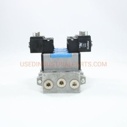 Festo Valve Block VDMA-24-345-D-1 Base-Pneumatic-DA-04-07-Used Industrial Parts