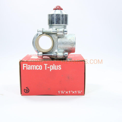 Image of Flamco T-Plus 90332 11/4x1"x11/4 steel pipe-Industrial-DB-01-08-Used Industrial Parts