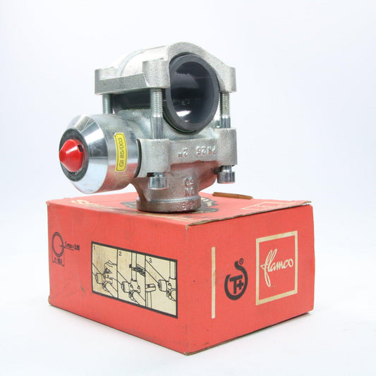 Flamco T-Plus Coupling 90350 2"x11/4x2" for steel pipe-Industrial-Used Industrial Parts