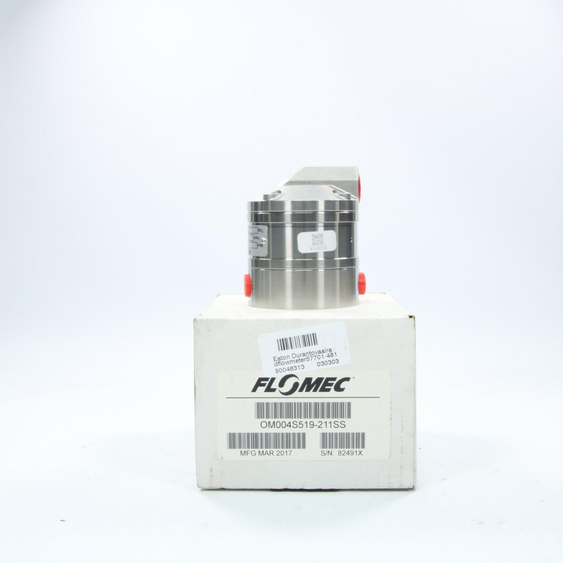 Flowmec OM004S519-211SS Flowmeter-Flow meter-Used Industrial Parts