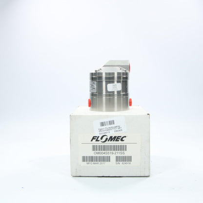 Flowmec OM004S519-211SS Flowmeter-Flow meter-Used Industrial Parts