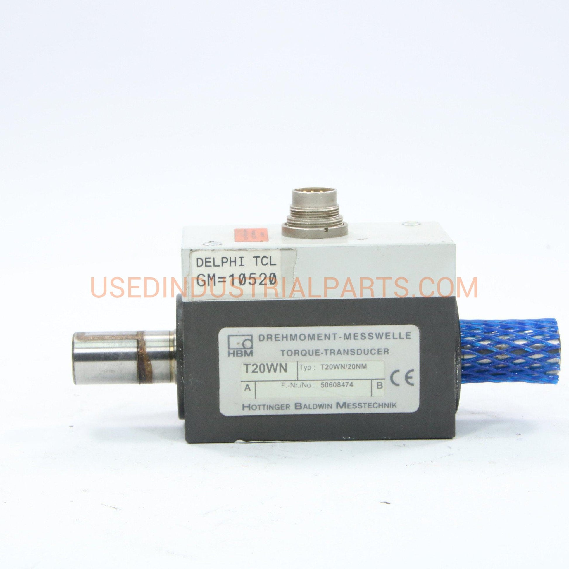 HBMTorque Transducer T20WN 20NM USED-Testing and Measurement-AD-01-06-Used Industrial Parts