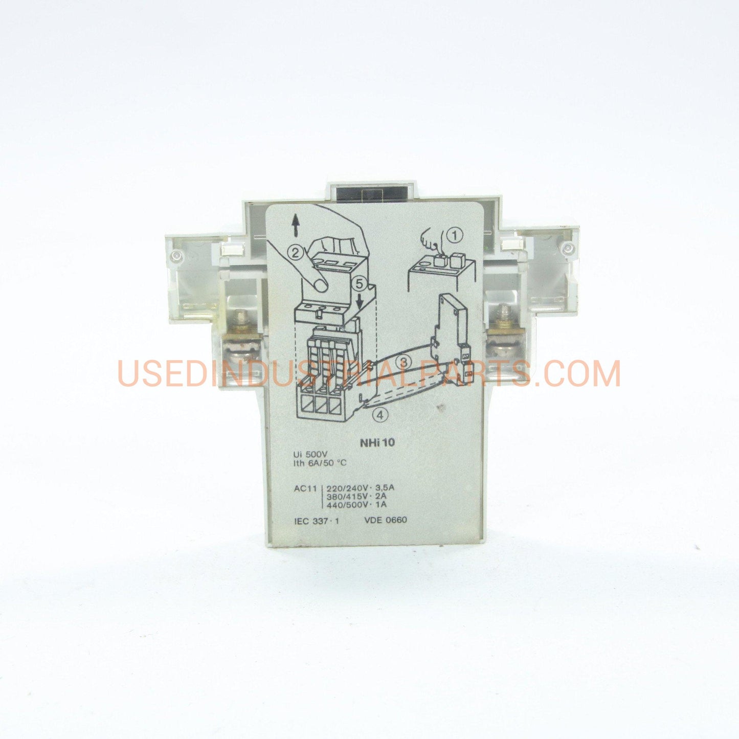 KLOCKNER MOELLER NHI10 AUXILIARY CONTACT-Electric Components-AA-04-04-Used Industrial Parts