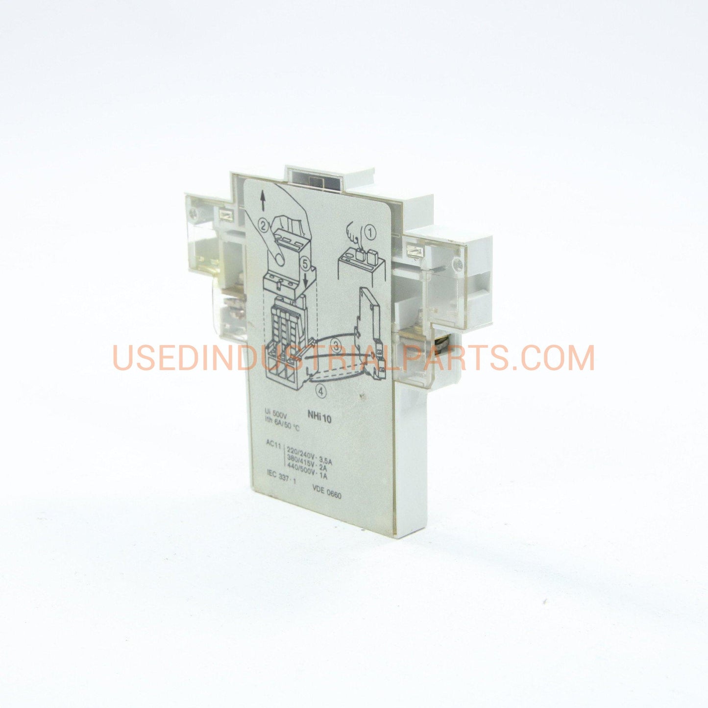 KLOCKNER MOELLER NHI10 AUXILIARY CONTACT-Electric Components-AA-04-04-Used Industrial Parts