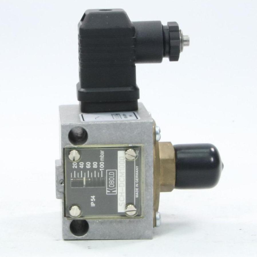 KOBOLD SCH-DCM1000 PRESSURE SWITCH-pressure regulator-Used Industrial Parts