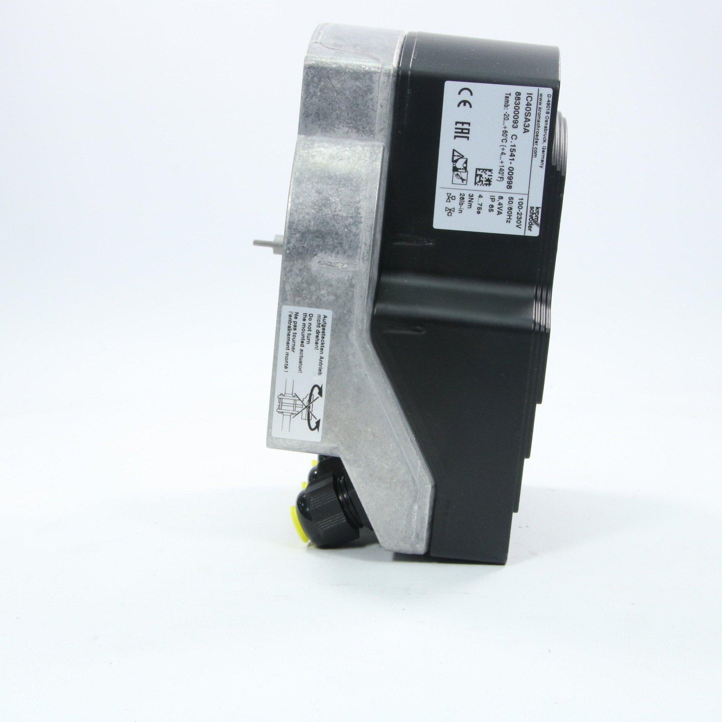 Krom Schroder Actuator IC40SA3A 88300093-Elecric Actuator-Used Industrial Parts