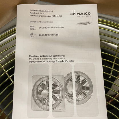 Maico EZQ 40/6 B-Fan-Used Industrial Parts