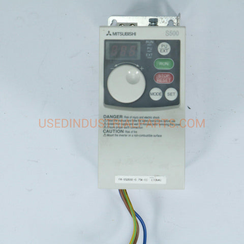 Mitsubishi S500 Inverter FRS520SE04KEC-Electric Components-AA-04-08-Used Industrial Parts