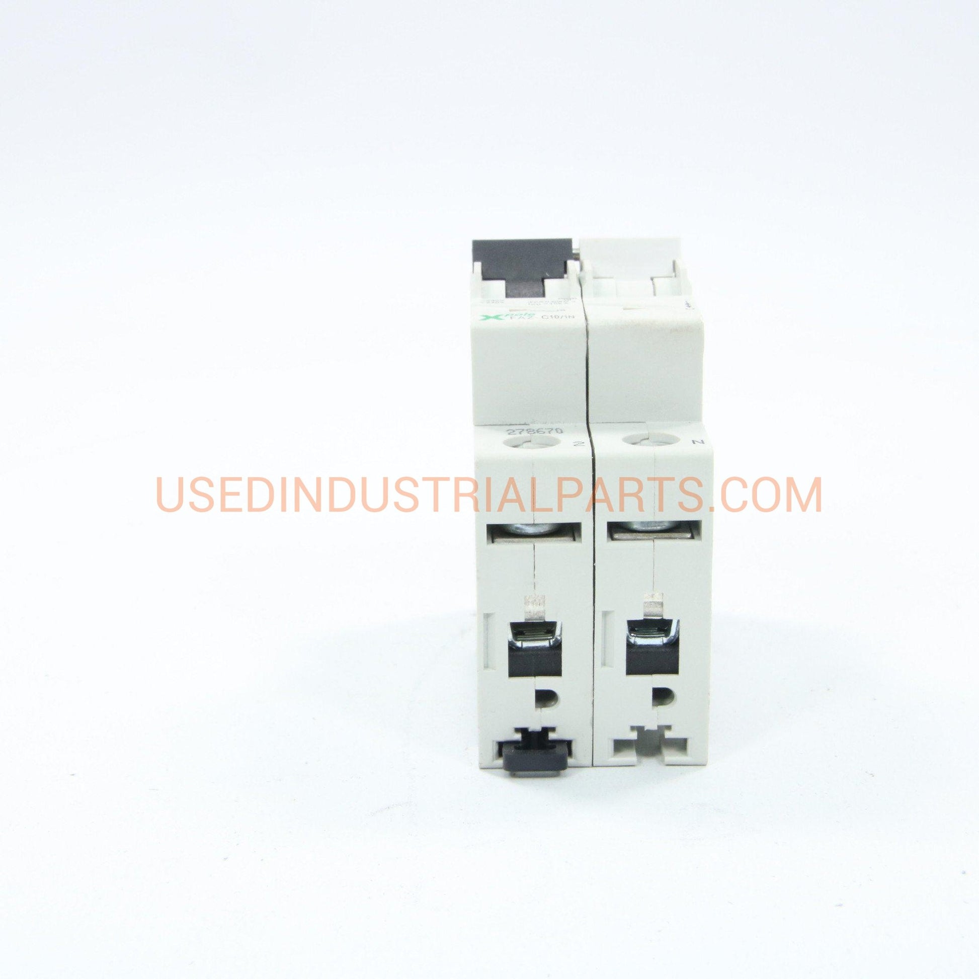 Moeller FAZ-C10/1N Thermal Magnetic Circuit Breaker-Electric Components-AA-04-06-Used Industrial Parts