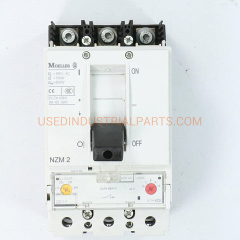 Image of Moeller NZM N2 A250 Thermal Magnetic Circuit Breaker-Electric Components-AA-07-07-Used Industrial Parts