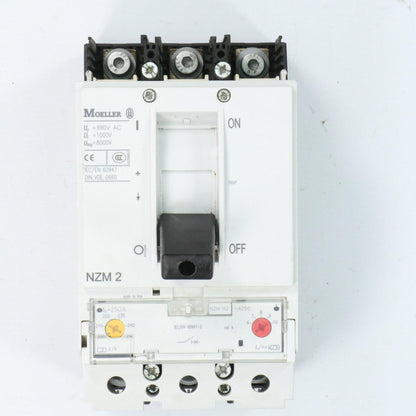 Moeller NZM N2 A250 Thermal Magnetic Circuit Breaker-Electric Components-Used Industrial Parts