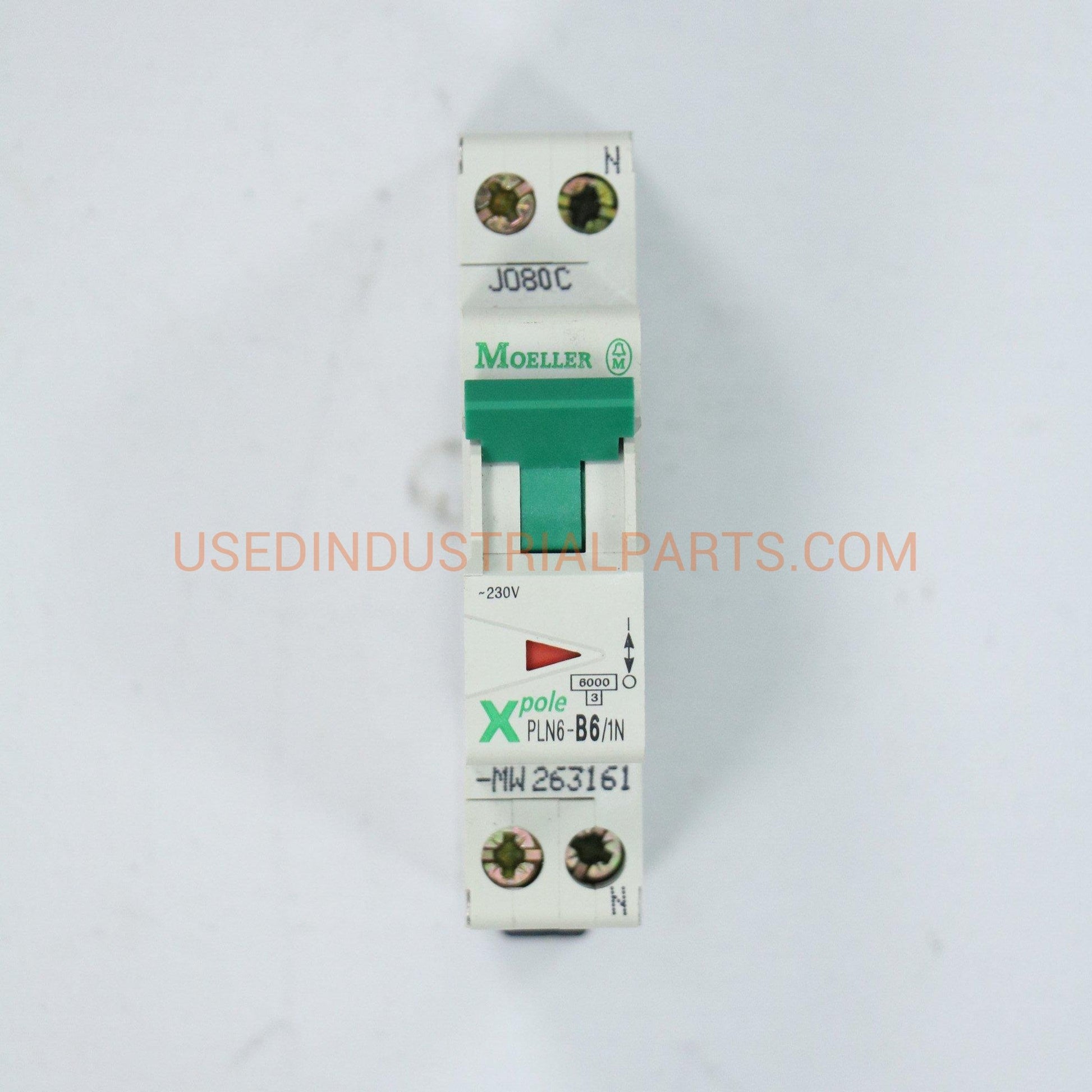 Moeller XPOLE PLN6-B6/1N Circuit Breaker-Electric Components-AA-05-06-Used Industrial Parts