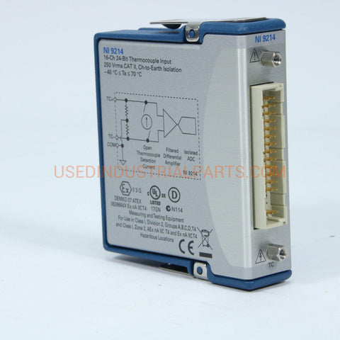 National Instruments NI 9214 Temperature Input Module-Testing and Measurement-AD-01-05-Used Industrial Parts