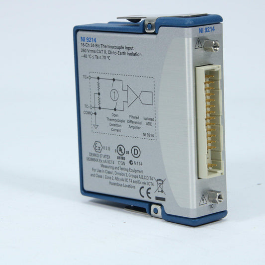 National Instruments NI 9214 Temperature Input Module-Testing and Measurement-Used Industrial Parts