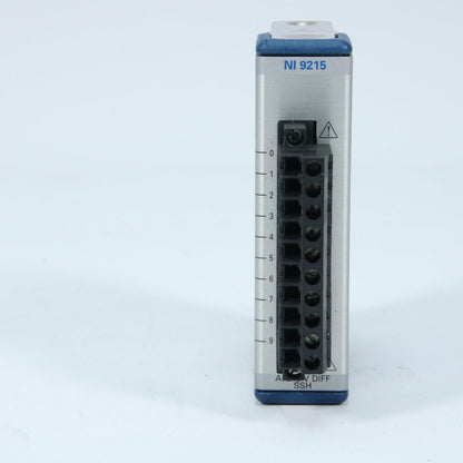 National Instruments NI-9215 cDAQ Simultaneous Analog Input Module-Testing and Measurement-Used Industrial Parts