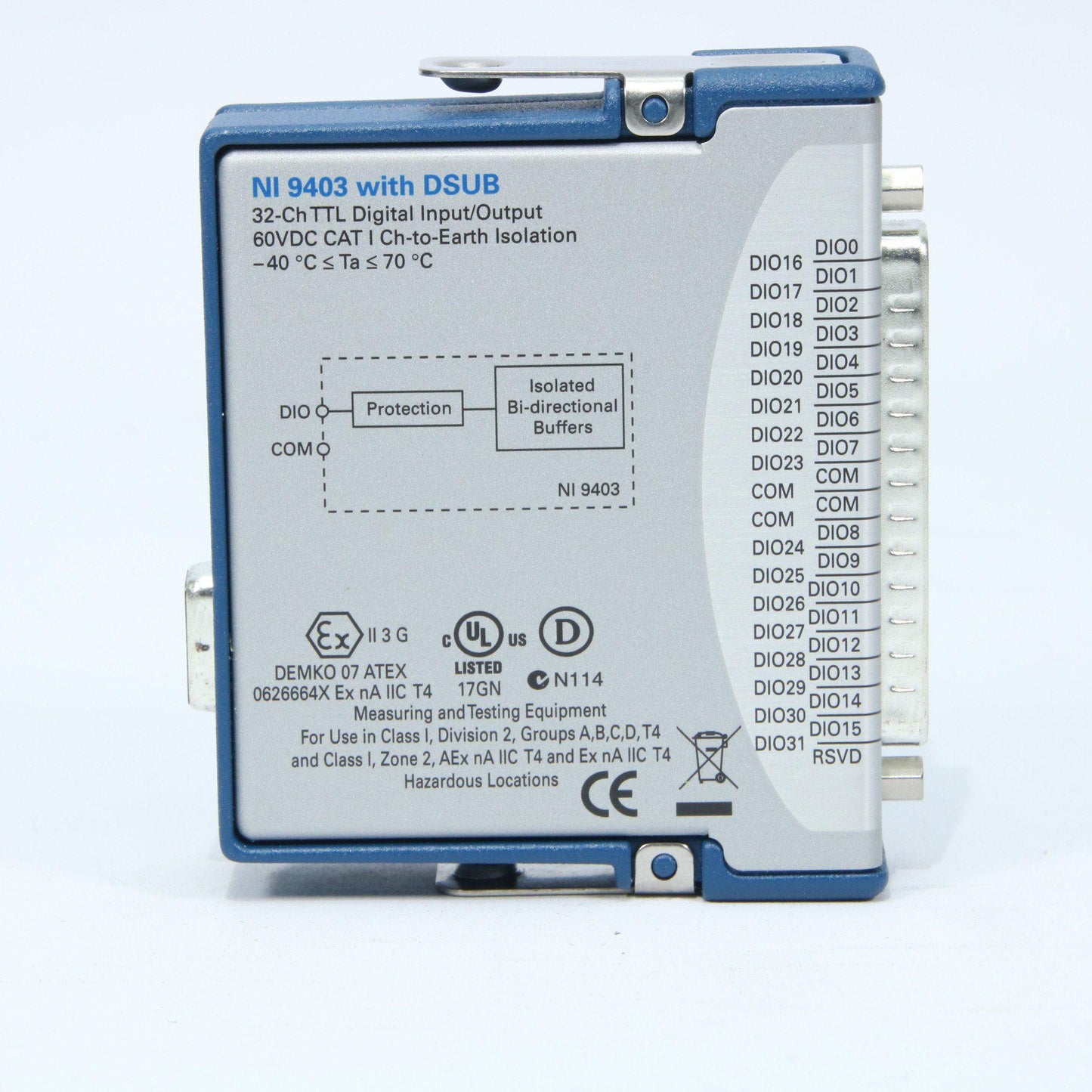 National Instruments NI-9403-Testing and Measurement-Used Industrial Parts