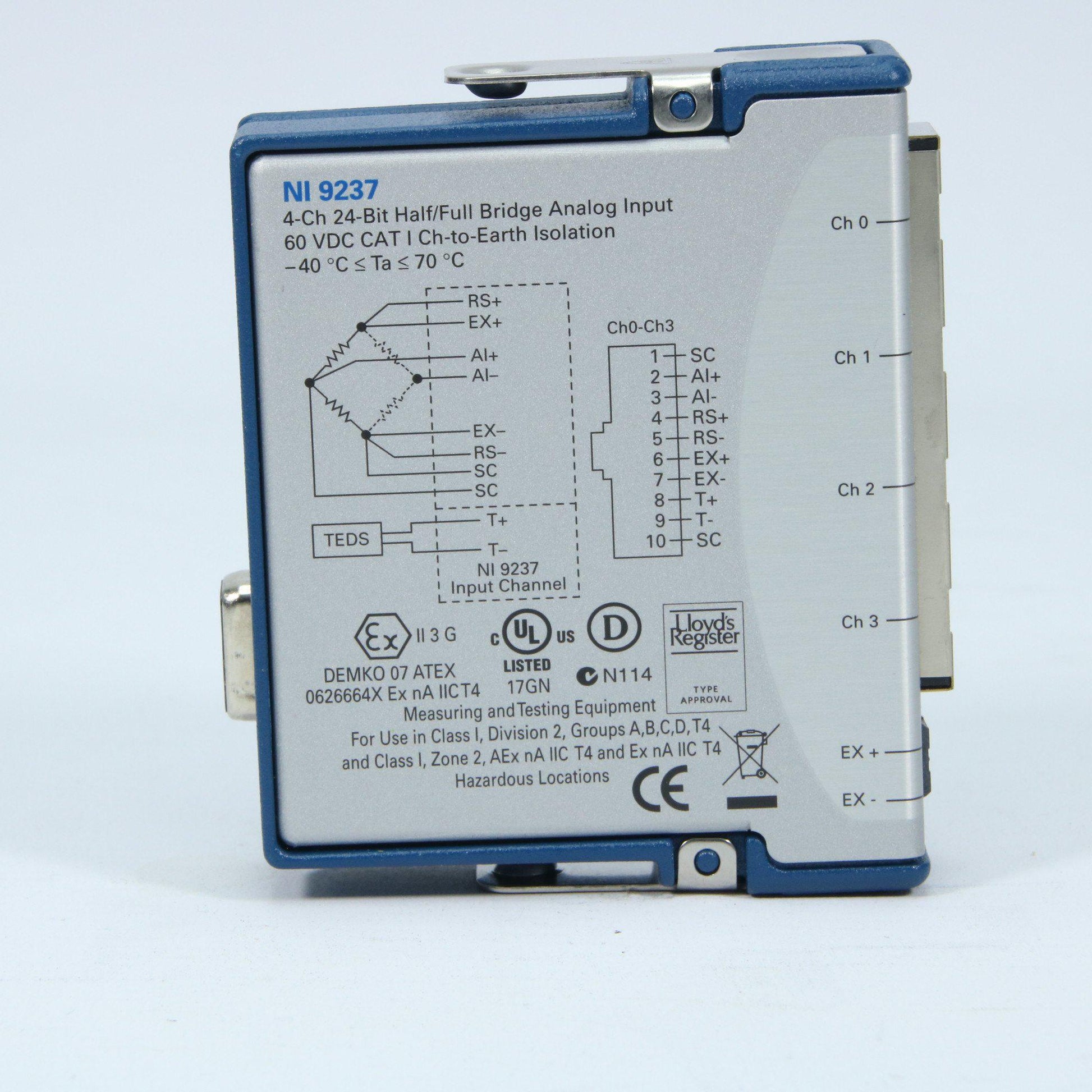 National Instruments Ni 9237 Bridge Analog Input Module-Testing and Measurement-Used Industrial Parts