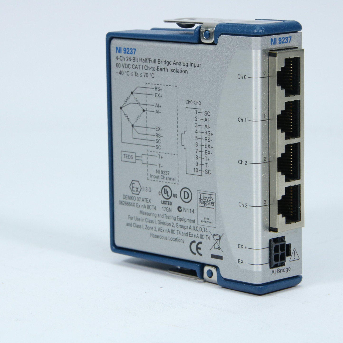 National Instruments Ni 9237 Bridge Analog Input Module-Testing and Measurement-Used Industrial Parts