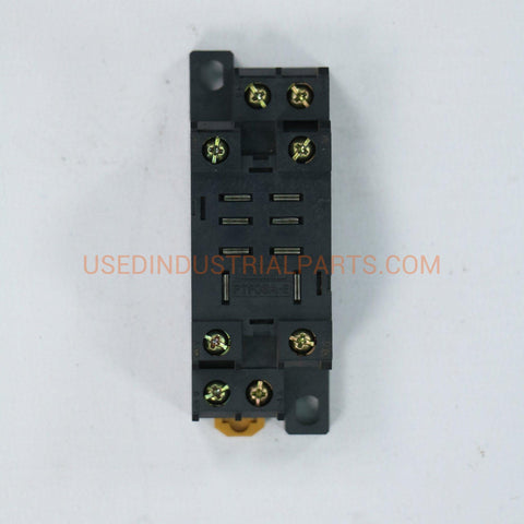 Image of OMRON PTF08A-E RELAY SOCKET-Electric Components-AA-04-04-Used Industrial Parts