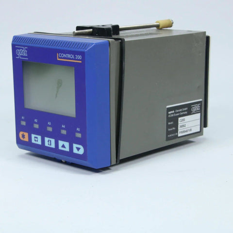Optek C200 Control Bioprocess pH-conductivity Electro Chemical Converter-Electric Components-Used Industrial Parts