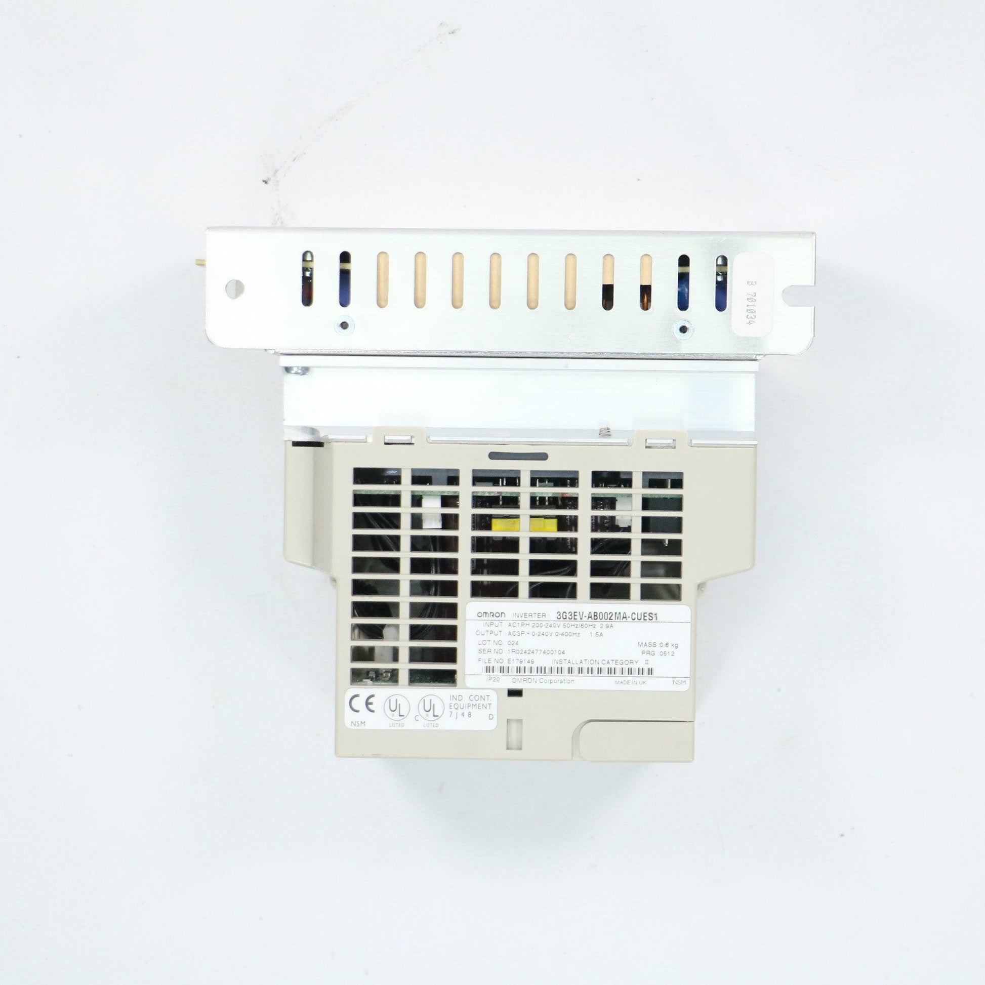 Ormon 3G3EV-AB002MA-CUES1 DRIVE/INVERTER SYSDRIVE-Inverter-Used Industrial Parts