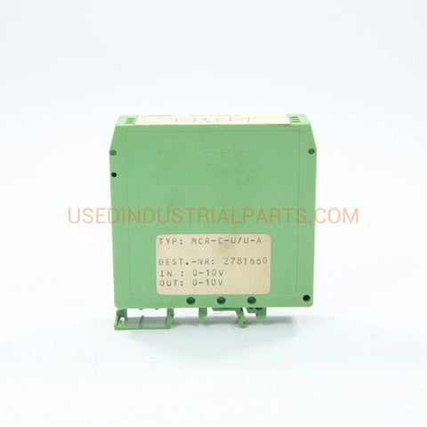 Image of PHOENIX CONTACT MCR-C-U/U-A Input-Module-Electric Components-AB-03-07-Used Industrial Parts