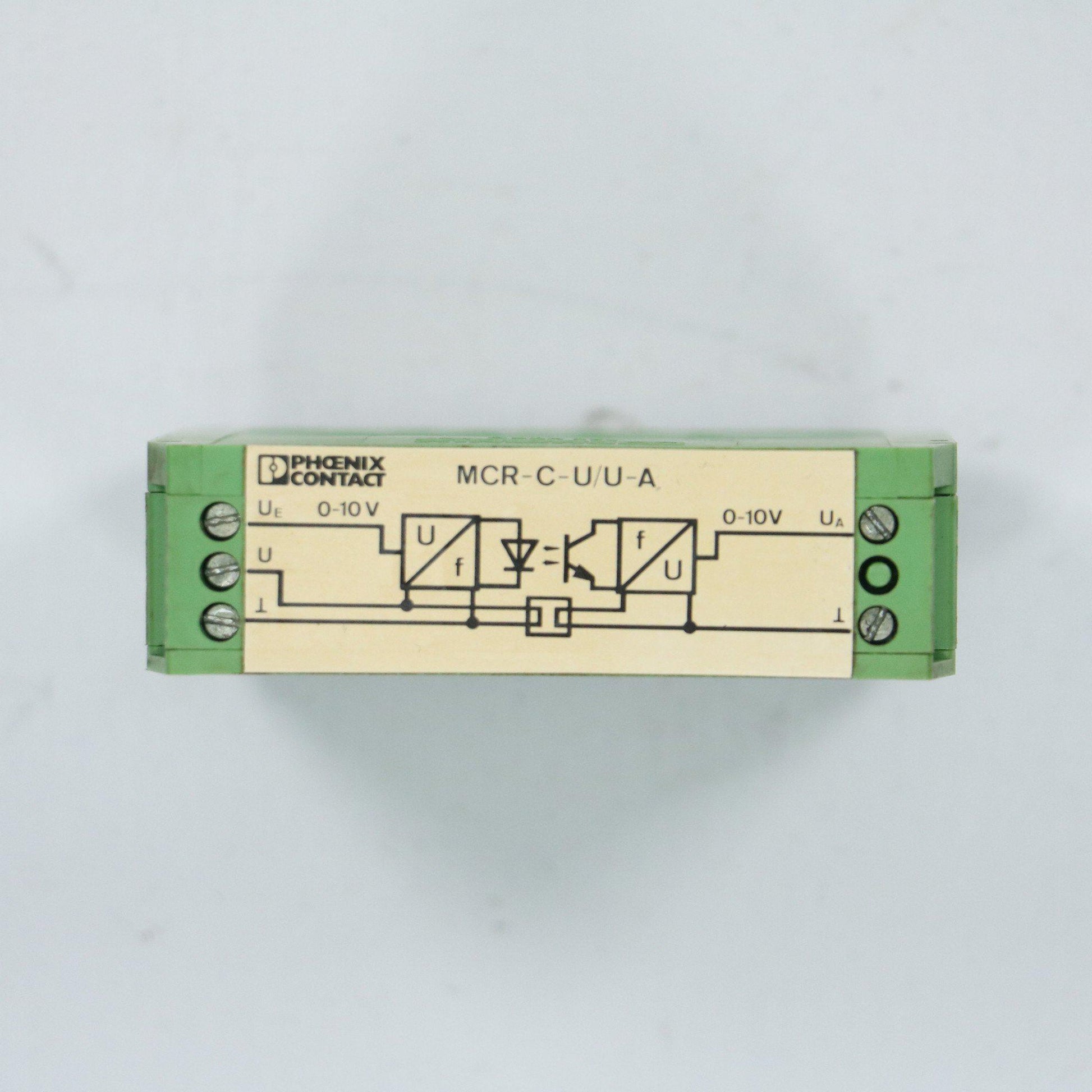 PHOENIX CONTACT MCR-C-U/U-A Input-Module-Electric Components-Used Industrial Parts