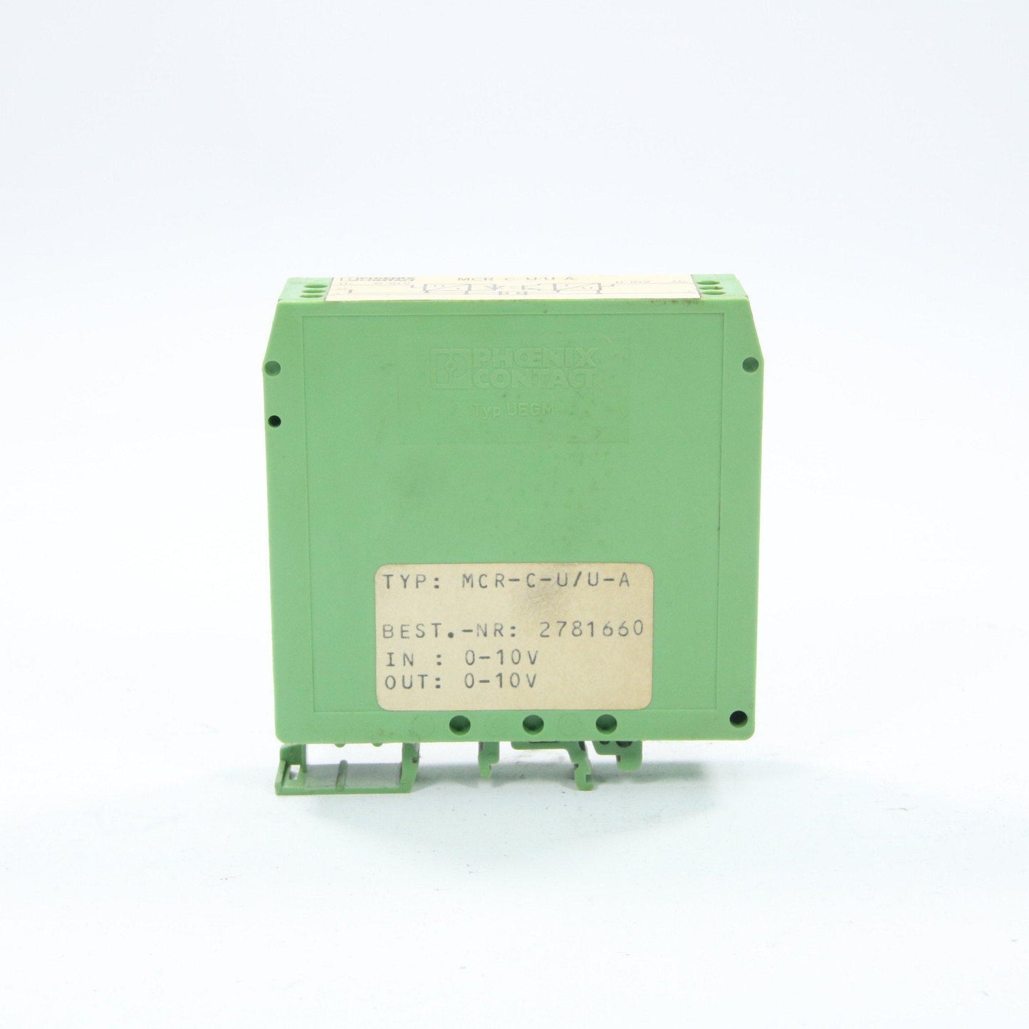 PHOENIX CONTACT MCR-C-U/U-A Input-Module-Electric Components-Used Industrial Parts