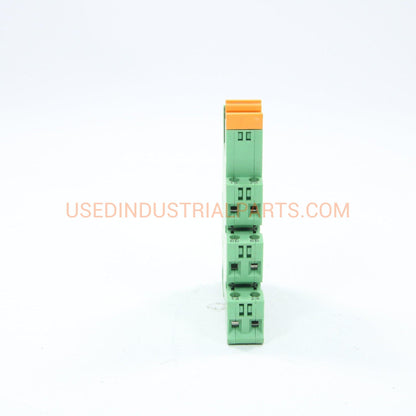 PHOENIX CONTACT PLC-BSC-24DC/1-1/ACT RELAY BASE-Electric Components-AB-04-07-Used Industrial Parts