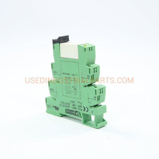 PHOENIX CONTACT PLC-BSC-24UC/21-21 RELAY BASE-Electric Components-AB-03-07-Used Industrial Parts